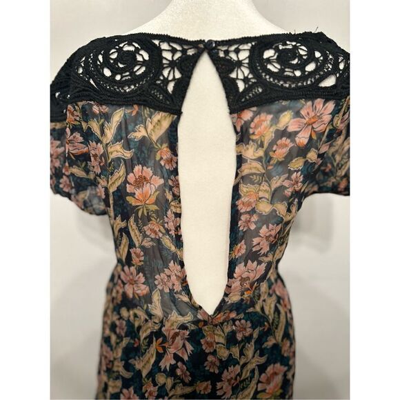 Free people Margot Printed Dress size xs - Picture 8 of 9